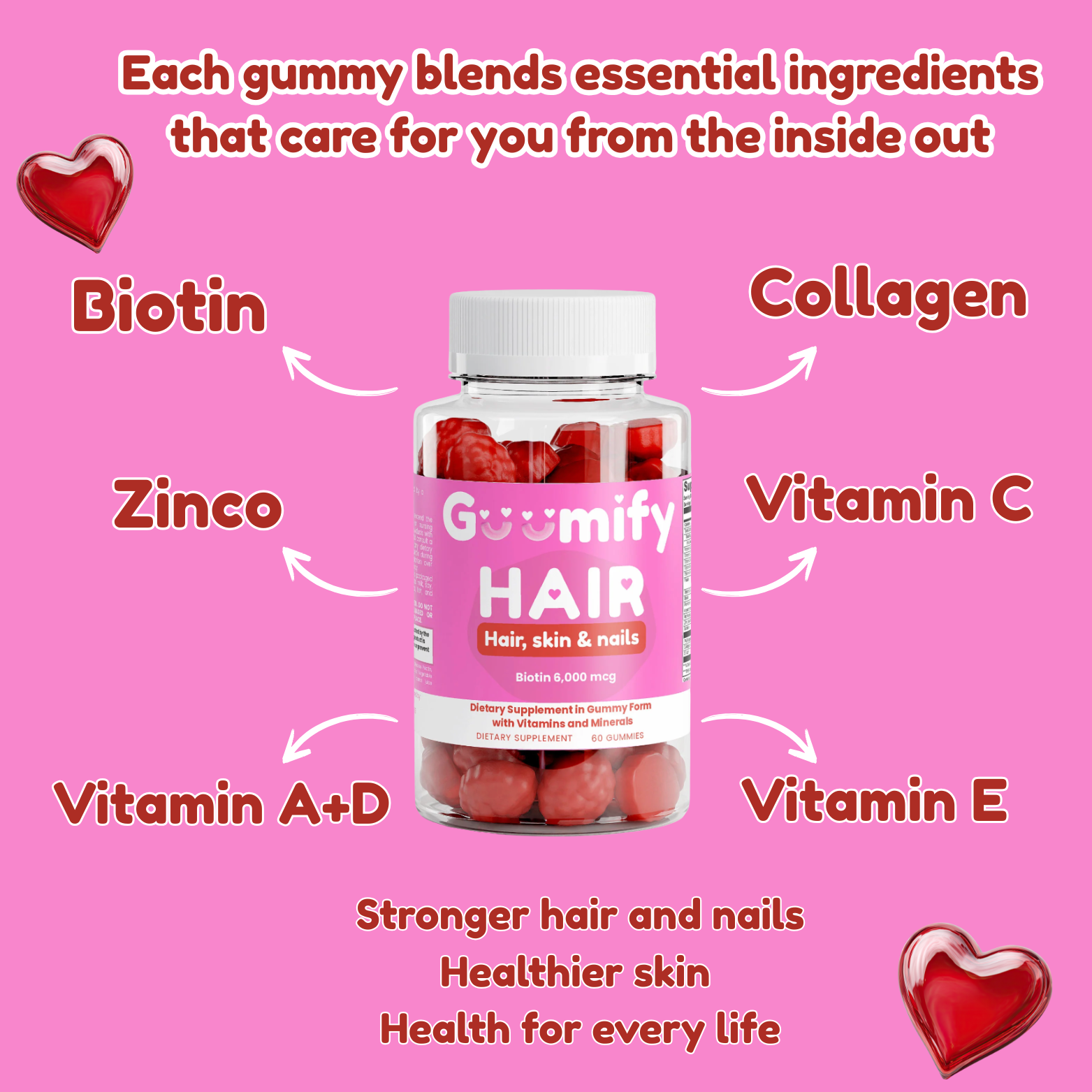Hair, Skin & Nails Gummies